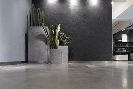 Floor curing for finishing