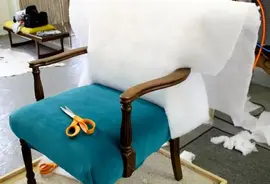 Cutting & Attaching New Fabric