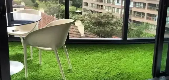 Balcony Artificial Grass Installation Dubai