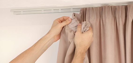 curtain mounting services